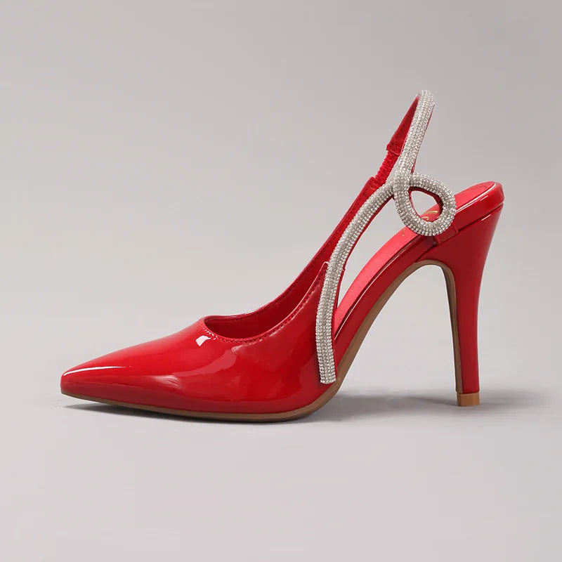 Cristallina Rhinestone Slingback Pumps