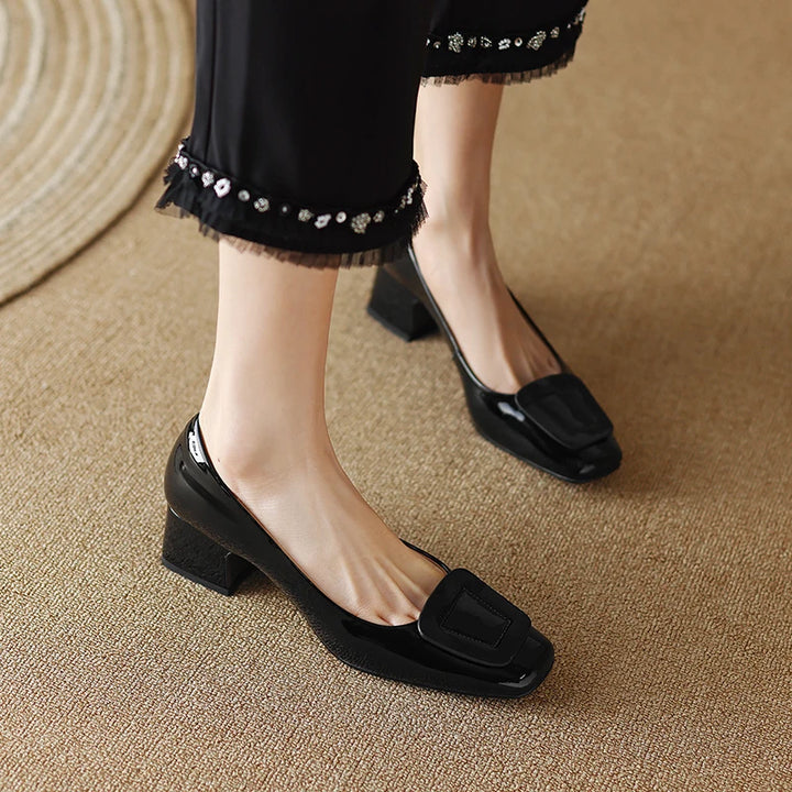 Milena Leather Pumps