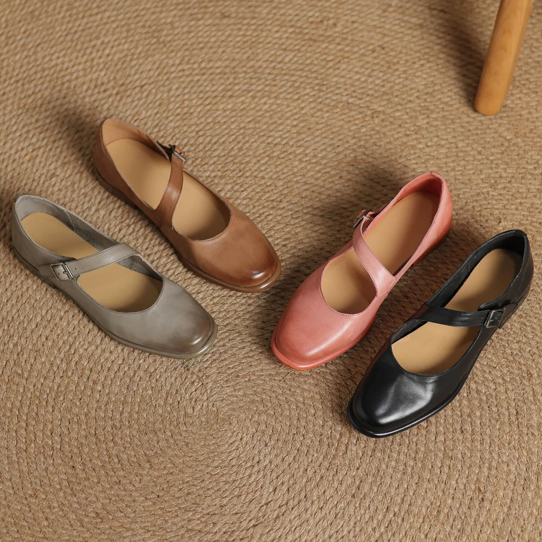 Monterra Cross Strap Flats