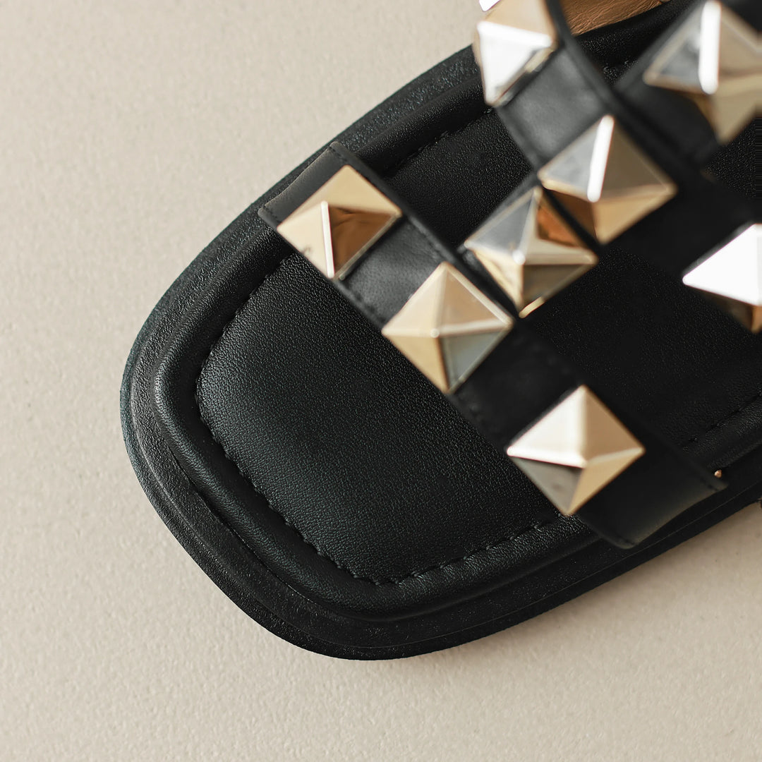 Valeria Studded Slingbacks
