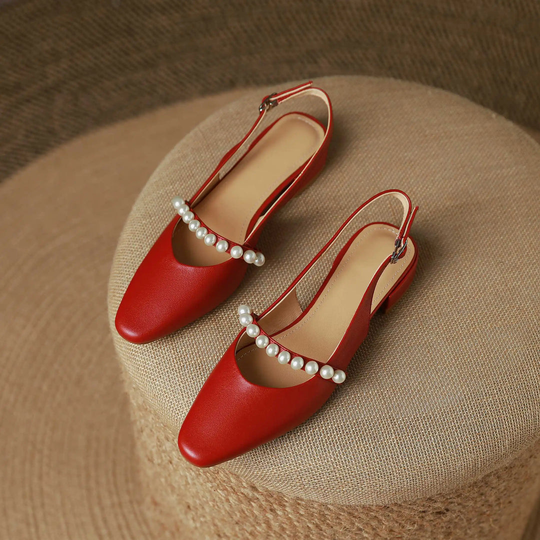 Forté Pearl Slingbacks