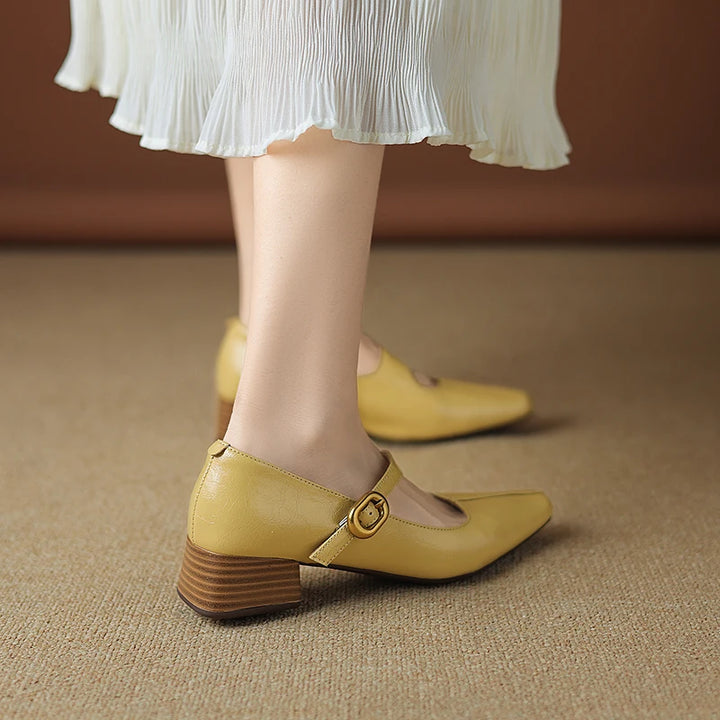 Colette Leather Mary Janes