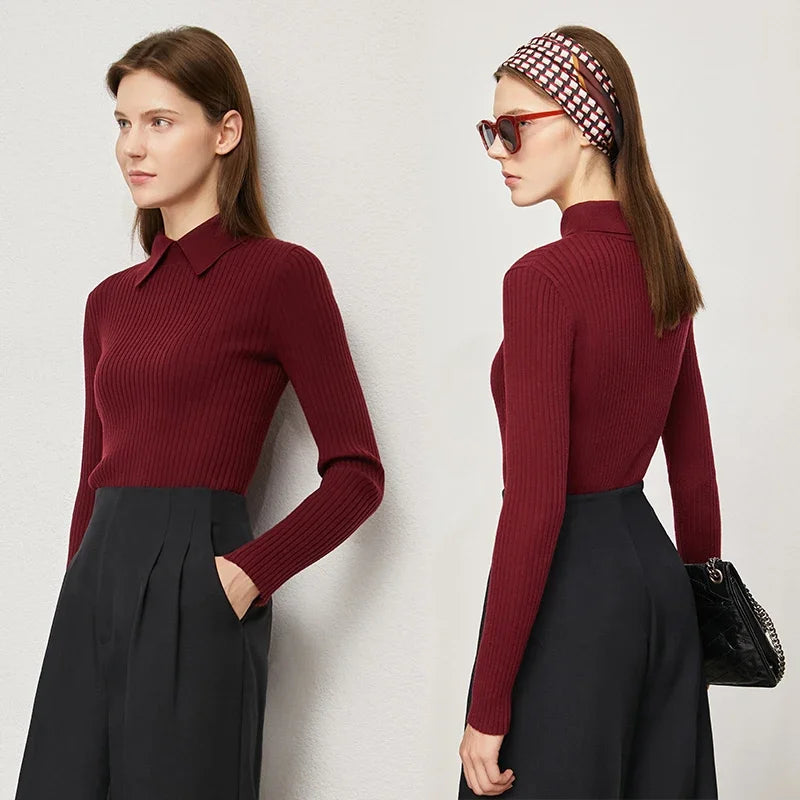 Blythe Ribbed Knit Polo