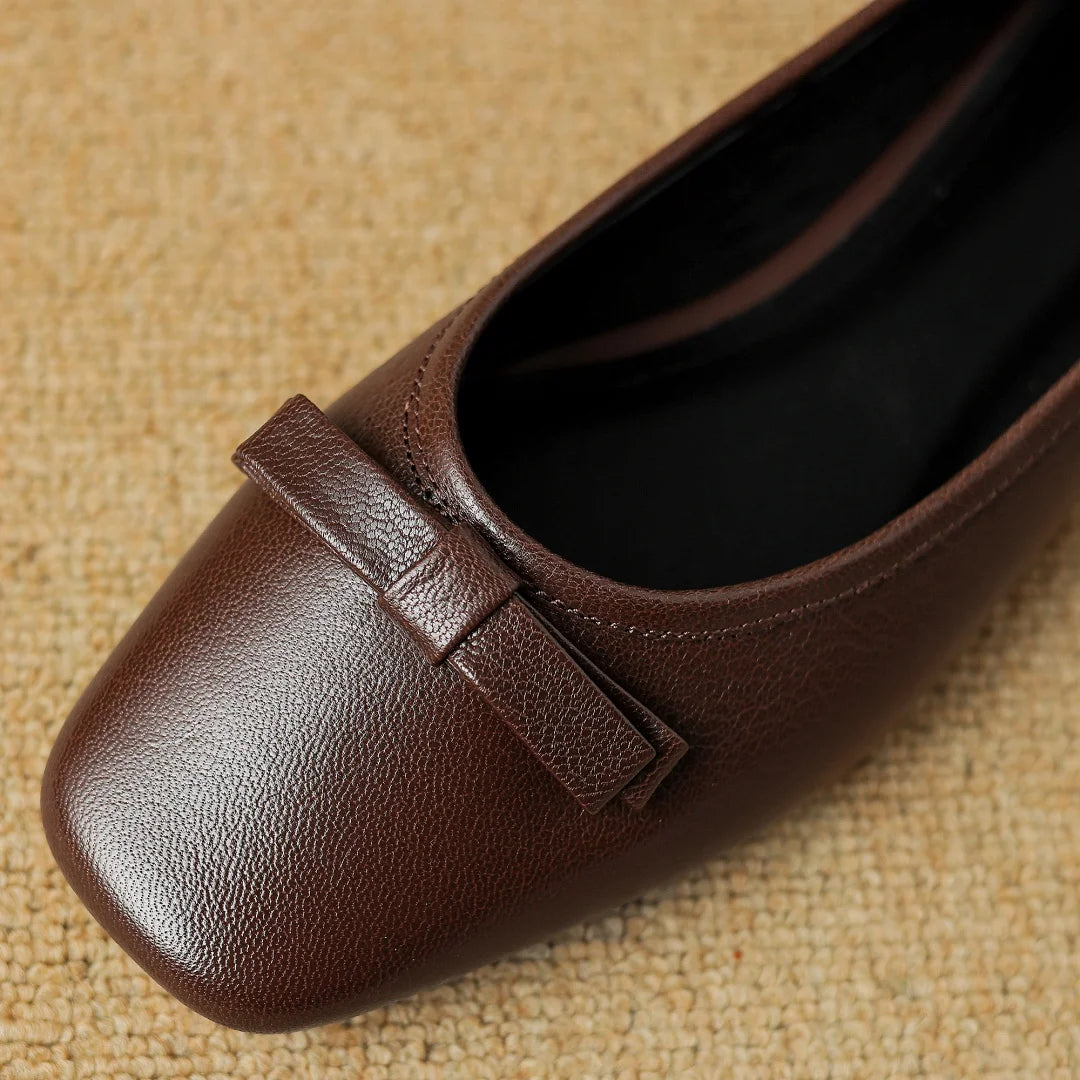 Alto Leather Flats