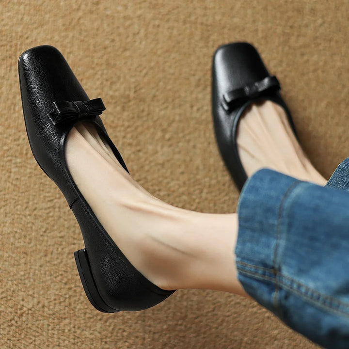 Alto Leather Flats