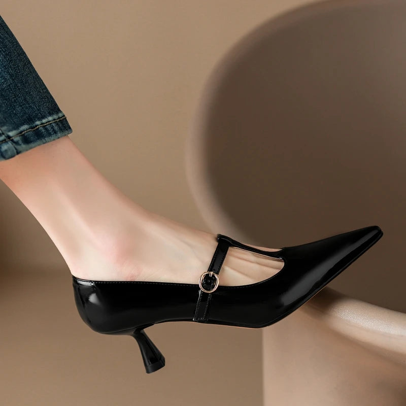 Strata T-Strap Pumps