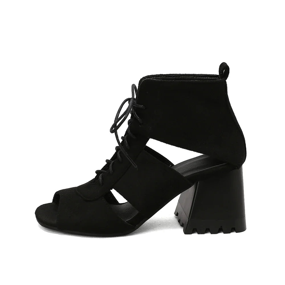 Cassia Cutout Sandals