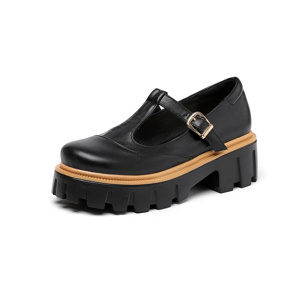Harlow Lug Sole Mary Janes