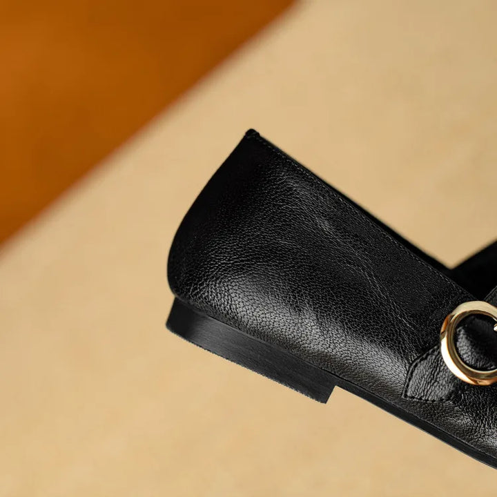 Fiora Buckle Flats