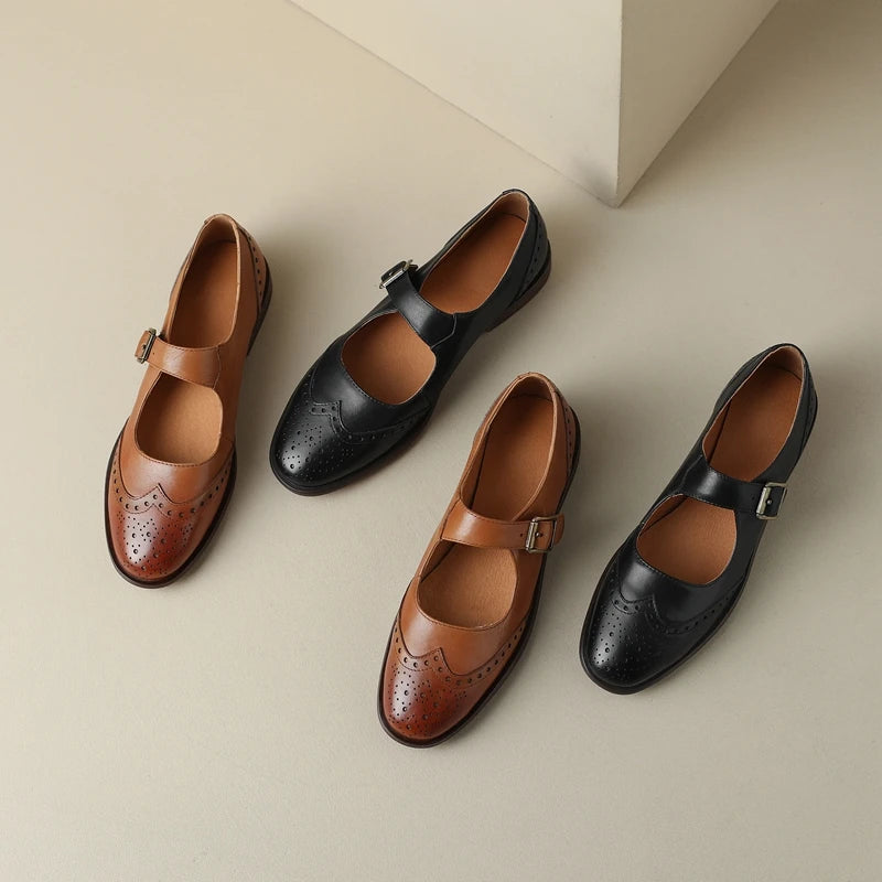 Everton Leather Brogues