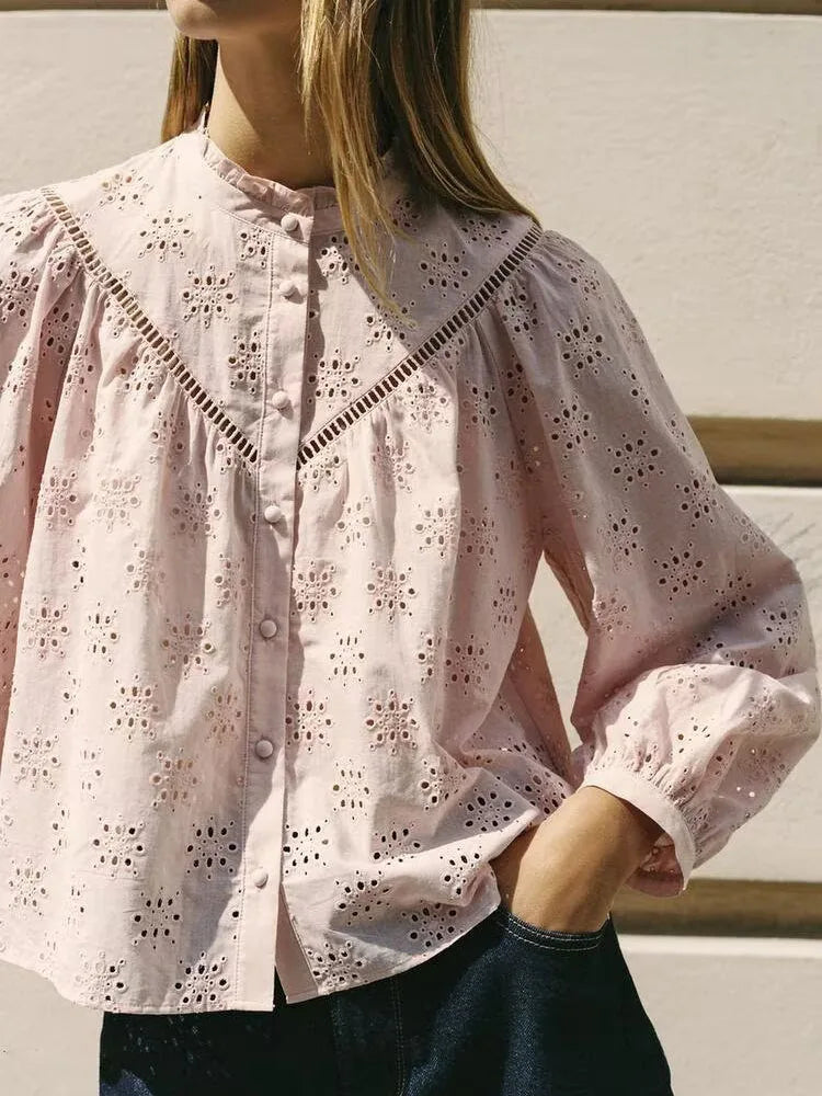 Rosalie Eyelet Blouse