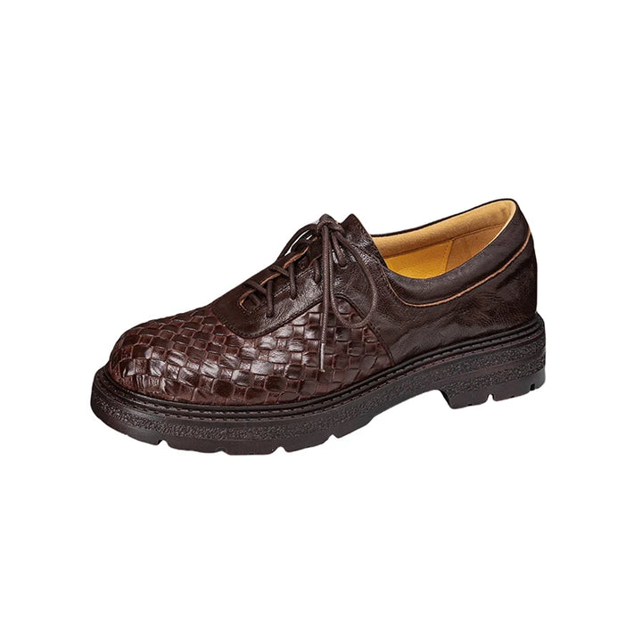 Tressa Woven Leather Oxfords