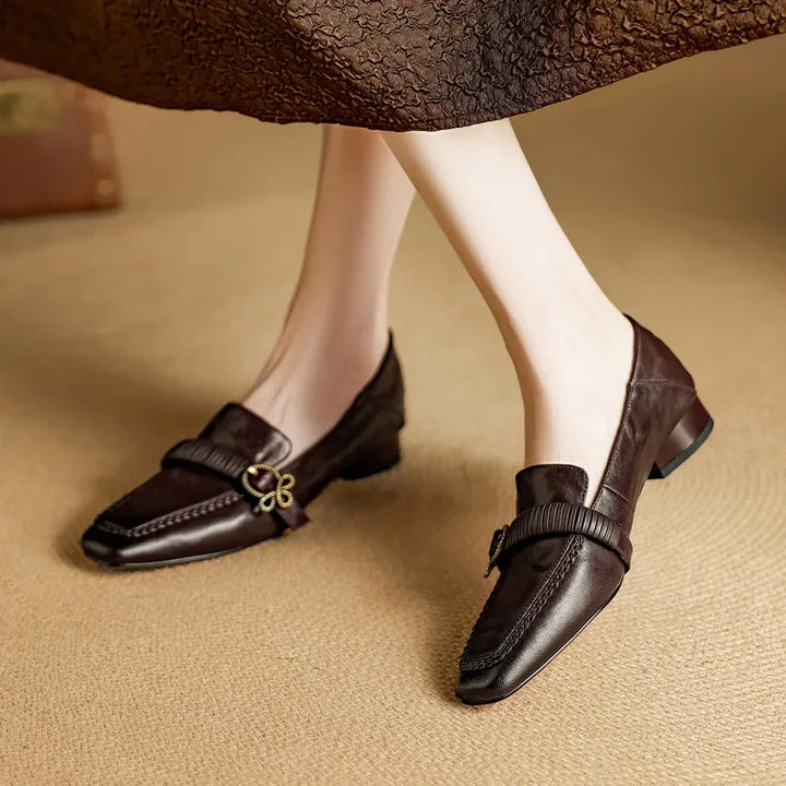 Contessa Leather Flats