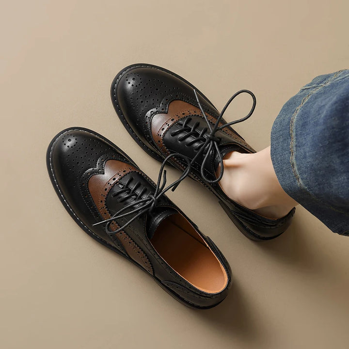 Tuxedo Wingtip Oxfords