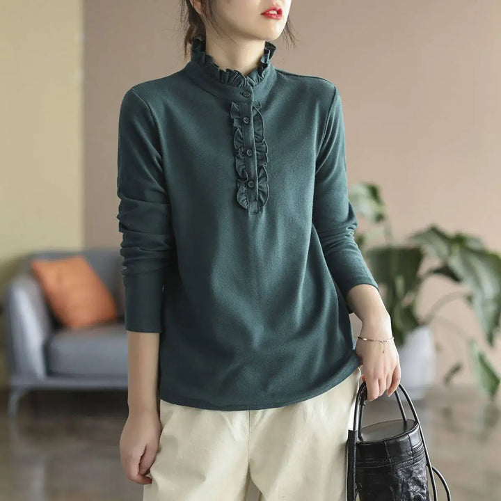 Renelle Frill Trim Top
