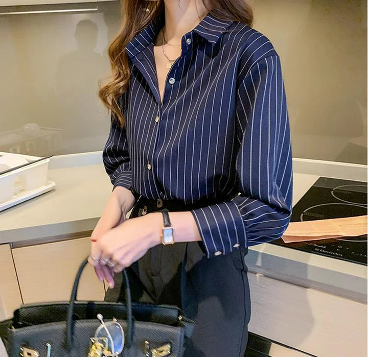 Cambridge Stripe Blouse