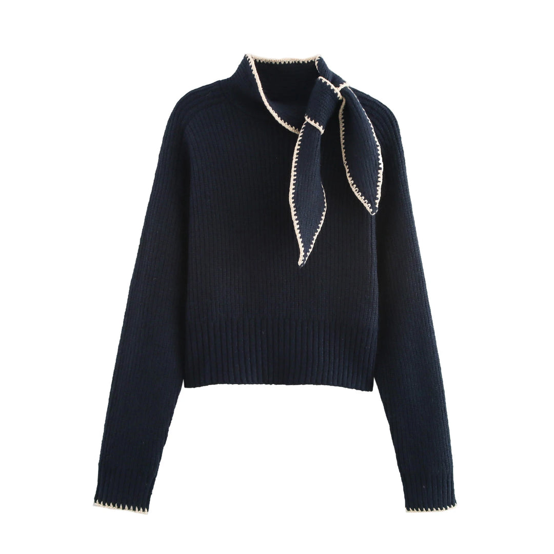 Margaux Tie Neck Sweater