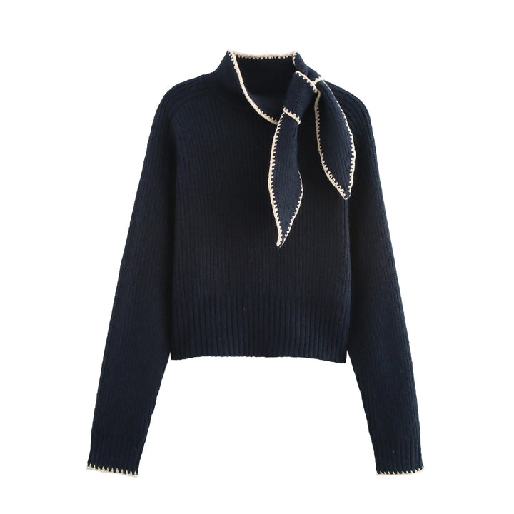 Margaux Tie Neck Sweater
