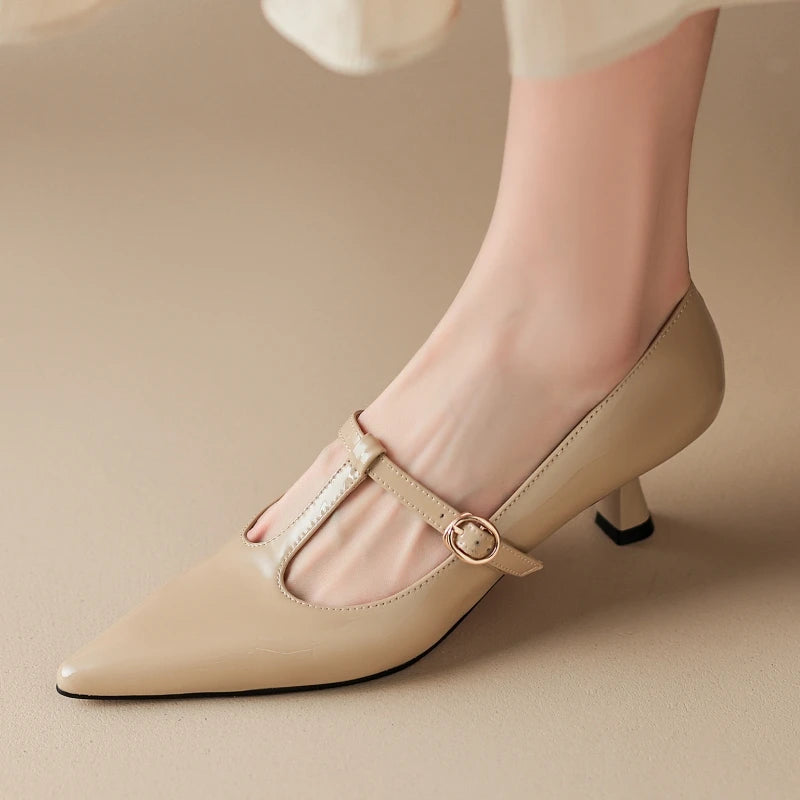 Strata T-Strap Pumps