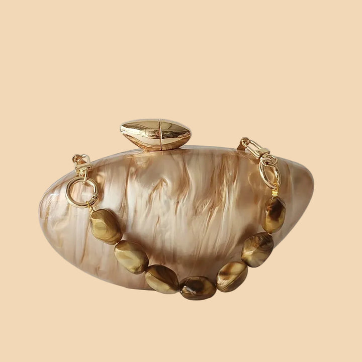 Caldera Marble Clutch