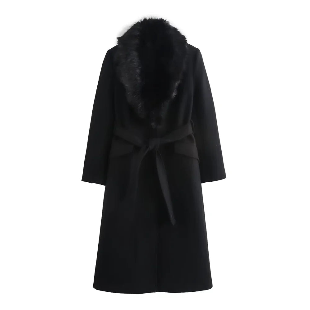 Rossa Belted Wrap Coat