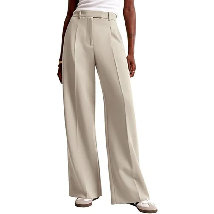 Pieghetta Pleated Wide-Leg Trousers