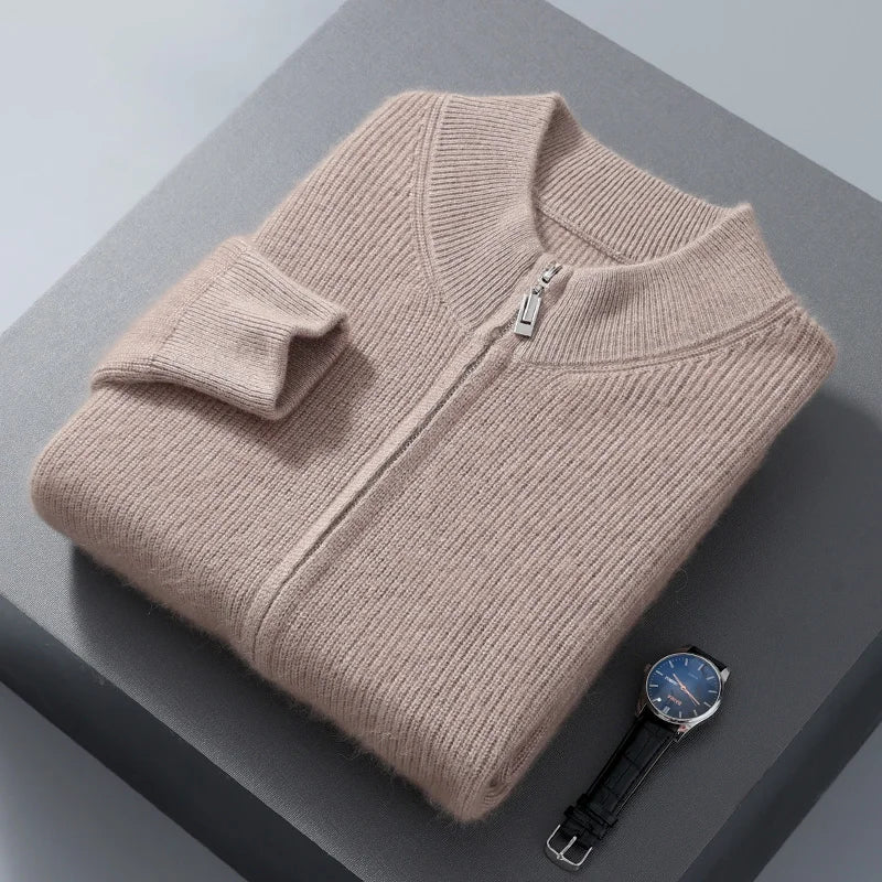 Carrick Cashmere Zip Up