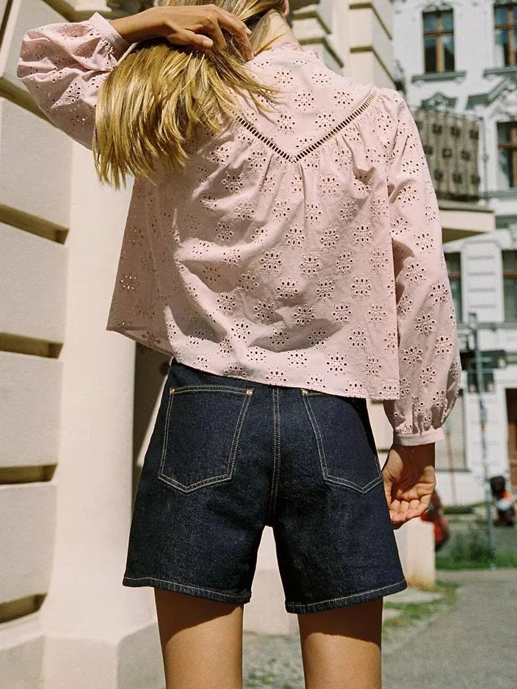Rosalie Eyelet Blouse