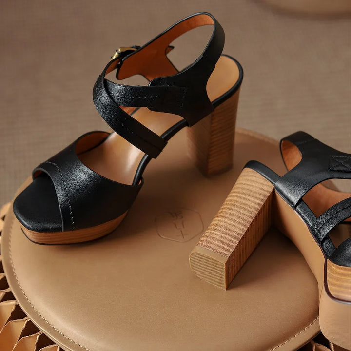 Adriana Platform Heel Sandals