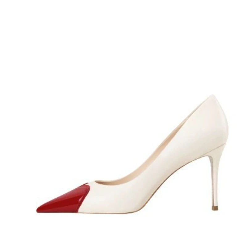Amora Leather Heels