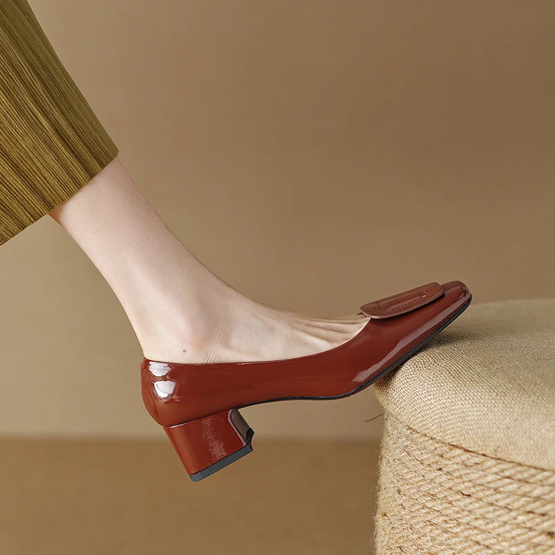 Milena Leather Pumps