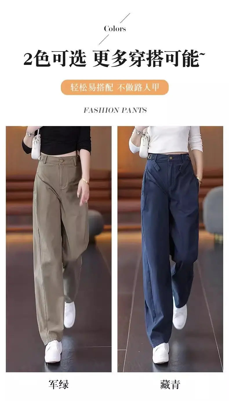 Salerno Wrap-Front Wide-Leg Trousers
