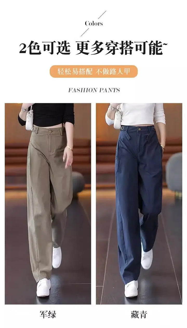 Salerno Wrap-Front Wide-Leg Trousers