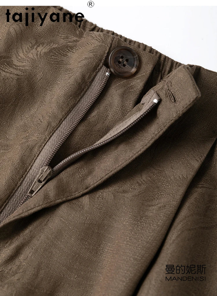 Sereta Silk Wide-Leg Trousers