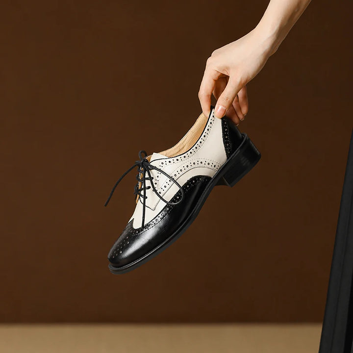 Odette Two-Tone Oxfords