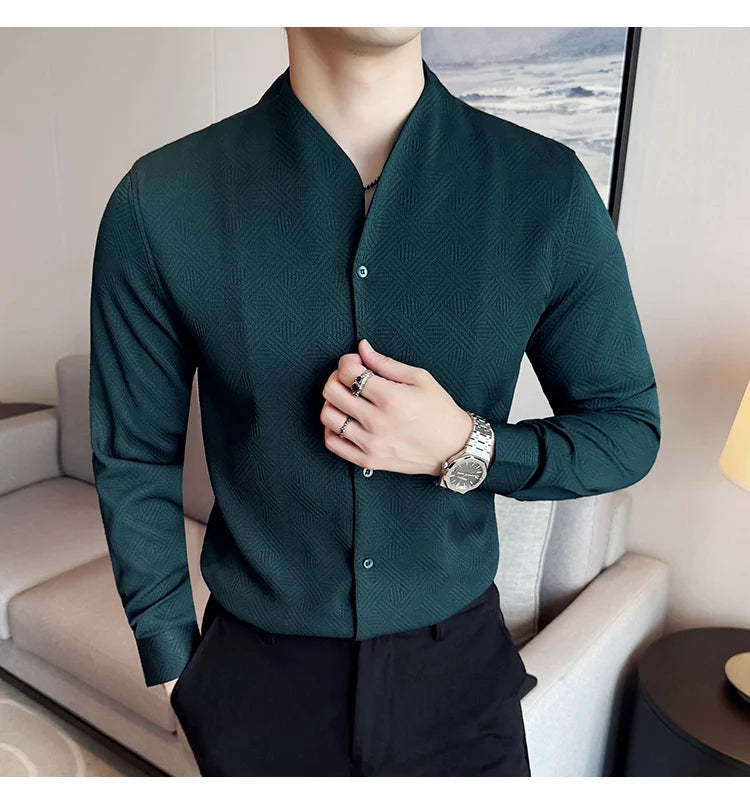 Linwood Mandarin Shirt