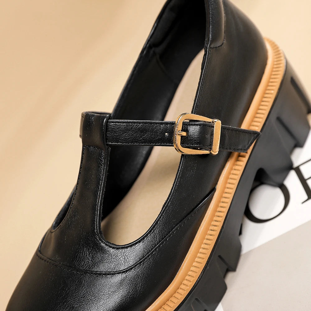 Harlow Lug Sole Mary Janes