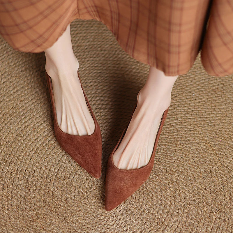 Marsette Suede Pumps