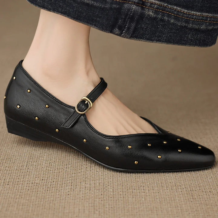 Calista Studded Loafers