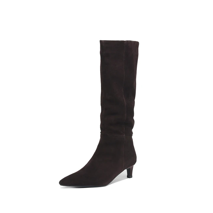 Marcona Suede Knee Boots