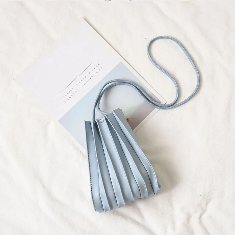 Faye Pleated Crossbody