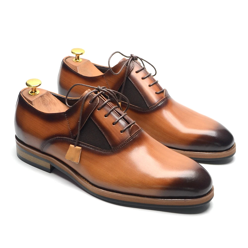 Valente Burnished Oxfords