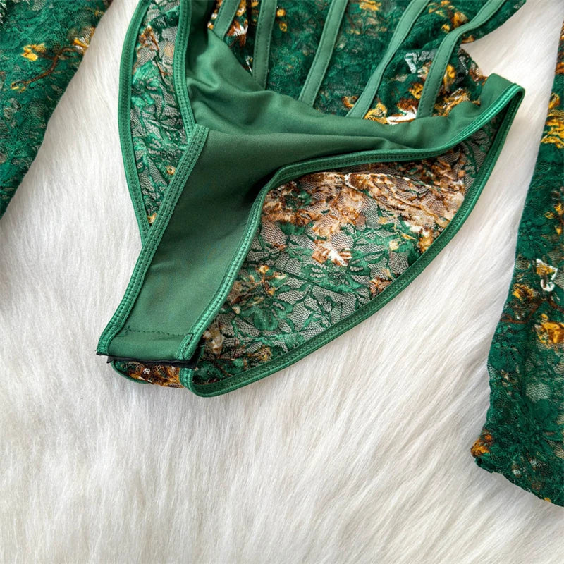 Ivy Veil Lace Bodysuit