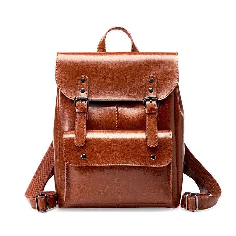 Camden Leather Backpack