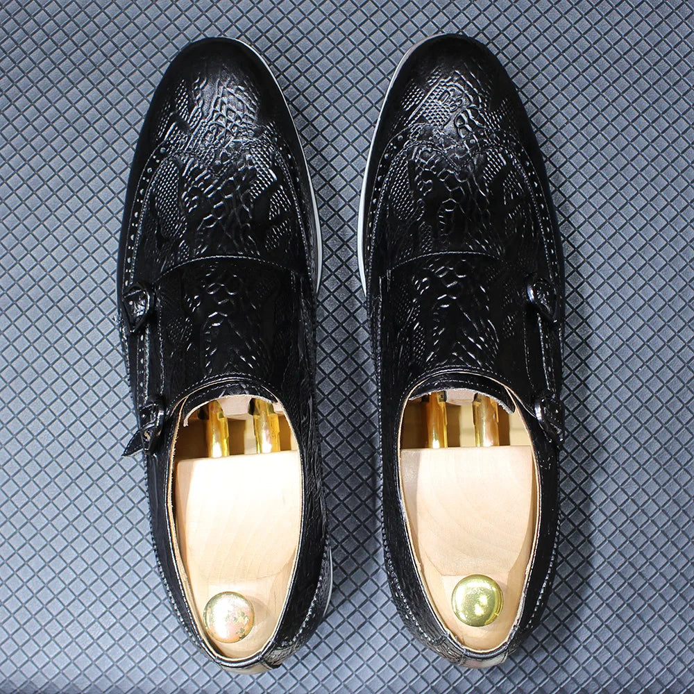 Serpente Monk Strap Brogues