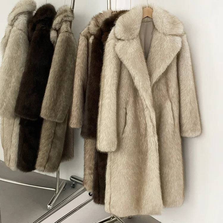 Ivana Faux Fur Coat