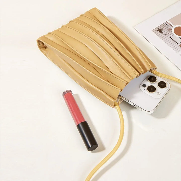 Faye Pleated Crossbody