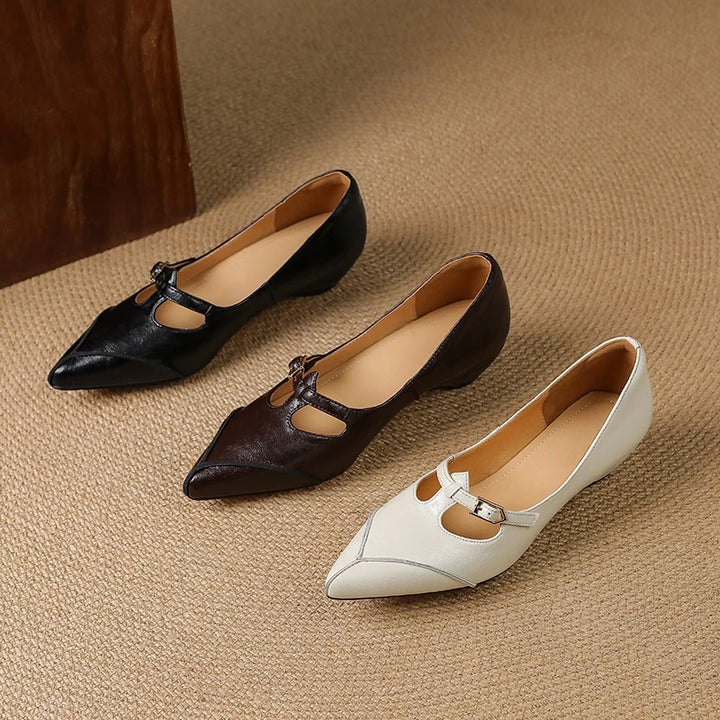 Vexa Leather Heels