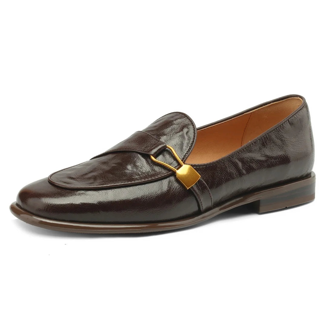 Donatella Buckle Loafers