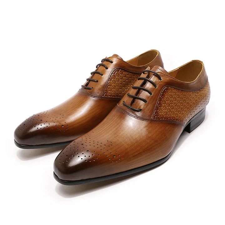 Lorenzo Italian Leather Oxfords